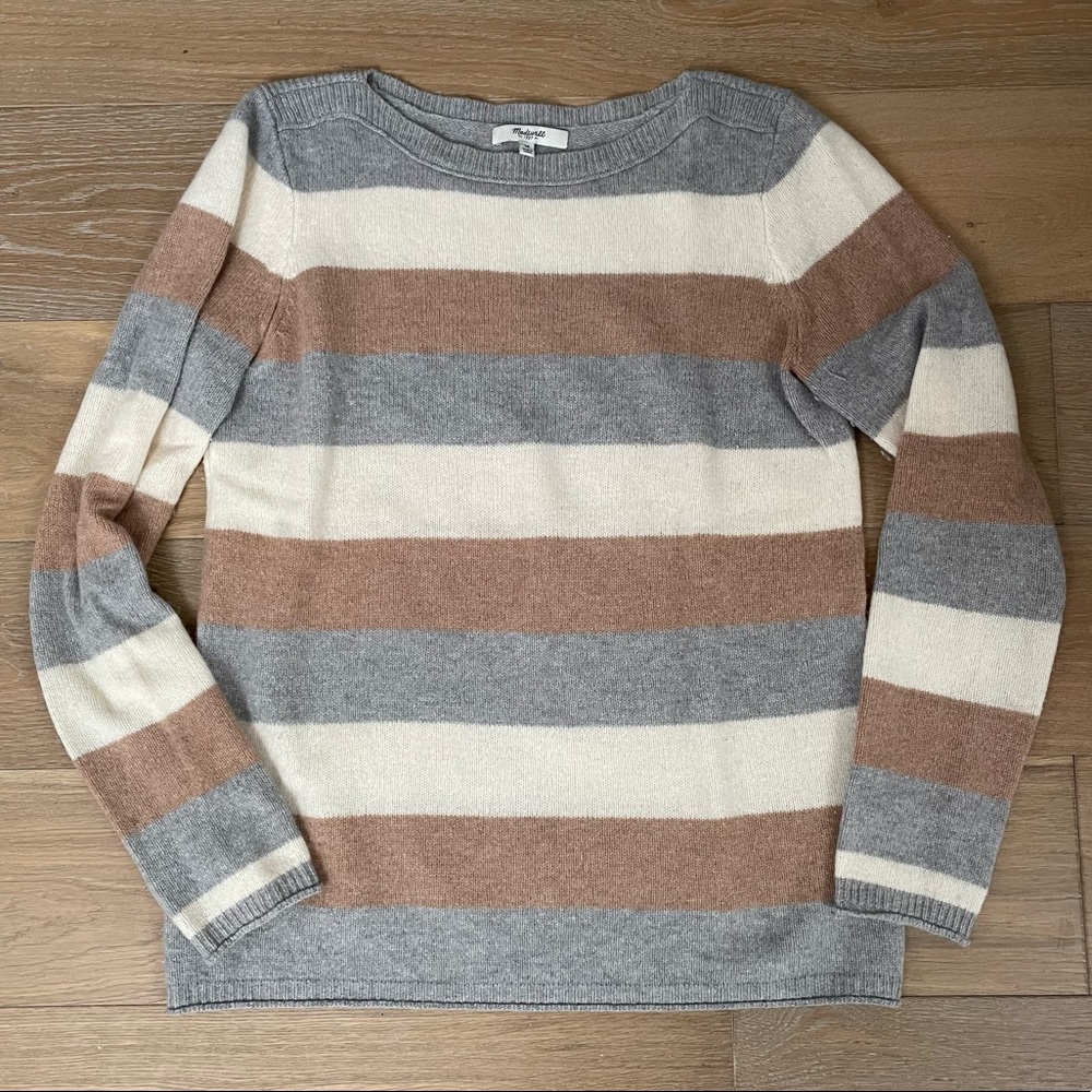 Madewell Striped Merino Sweater